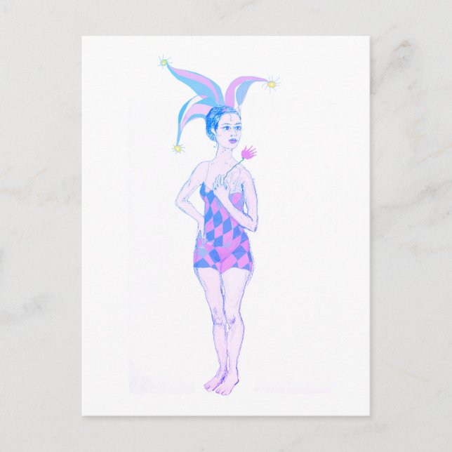 A jester vykort (Framsida)