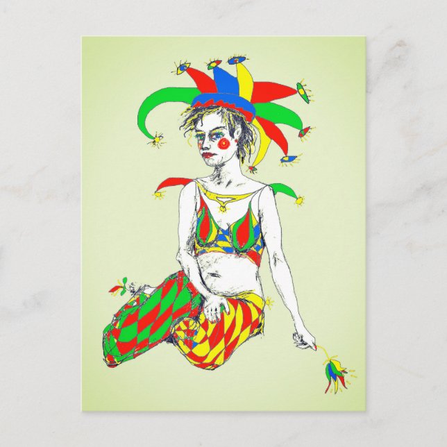 A Jester Vykort (Framsida)