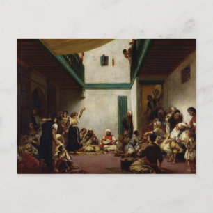 A Jewish bröllop i Marocko, 1841 Vykort