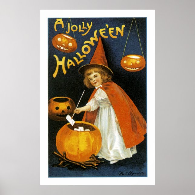 A Jolly Halloween Poster (Framsidan)