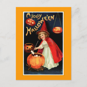 A Jolly Halloween Vykort
