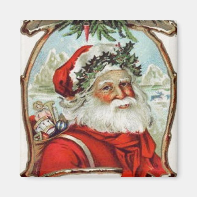 A Jolly Jul Vintage Magnet (Framsidan)