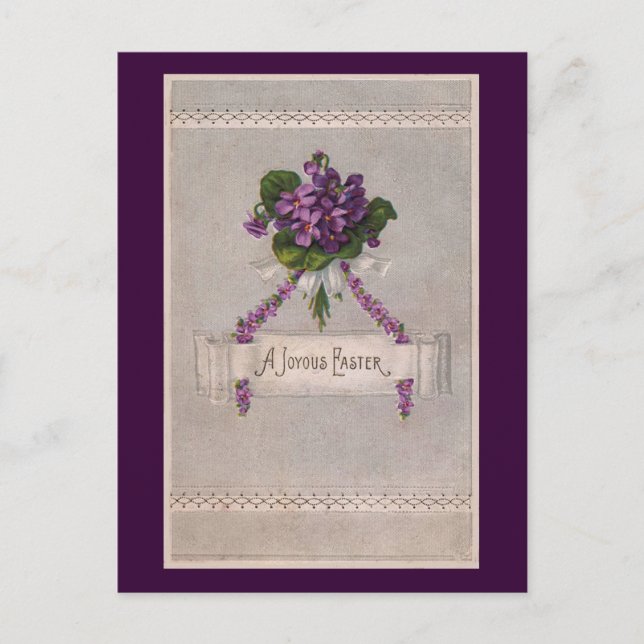 A Joyous Påsk Helg Vykort (Framsida)