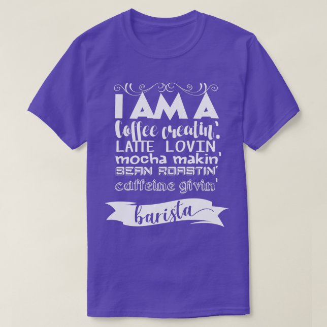 A Kaffe Creatin T Shirt (Design framsida)