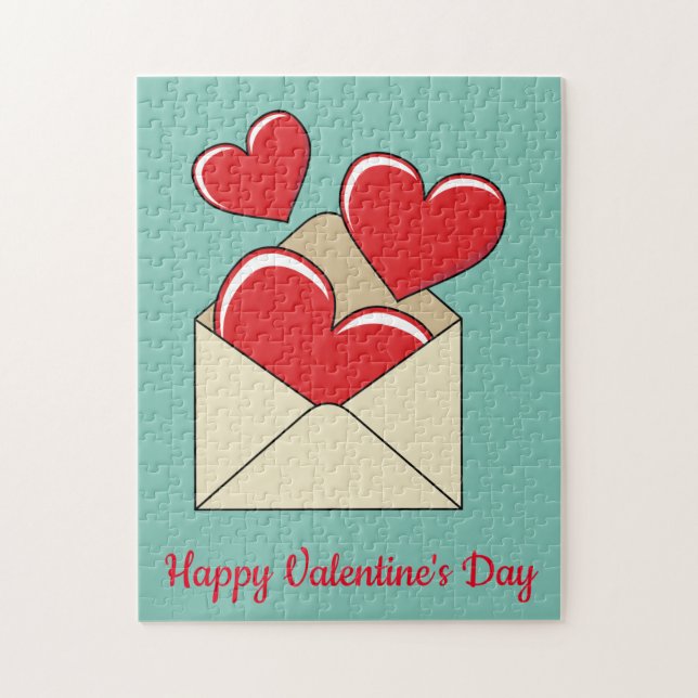 A KÄRLEK BREV | Lägg till text Pussel (Vertikal)