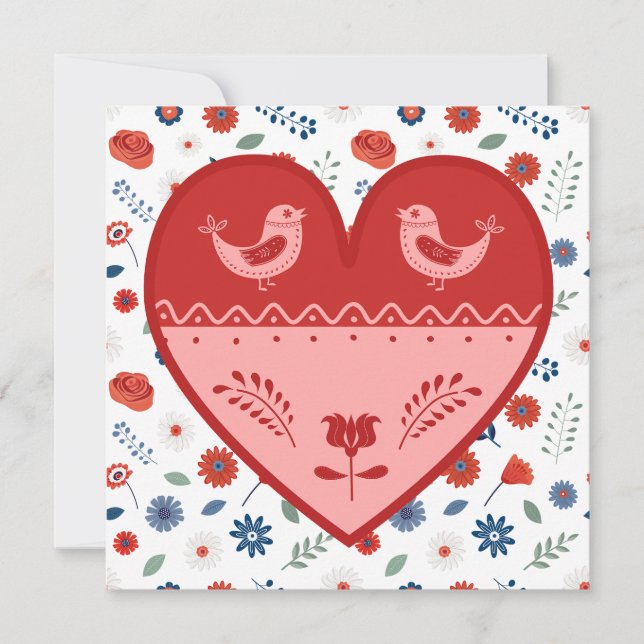 A Kärlek för dig Julkort (Framsida)