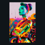 A Kärlek har inte avaktiverats lätt Poster<br><div class="desc">En Kärlek är inte lätt avsatt. 2023,  Ken Gage. Digital konst: popsurrealism.</div>