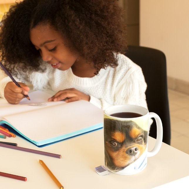 A Kärlek som ingen annan Cavalier Kung Charles Spa Kaffemugg (Skapare uppladdad)
