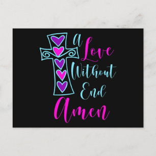 A Kärlek utan slut Amen Jesus Inspired Citat Chris Vykort