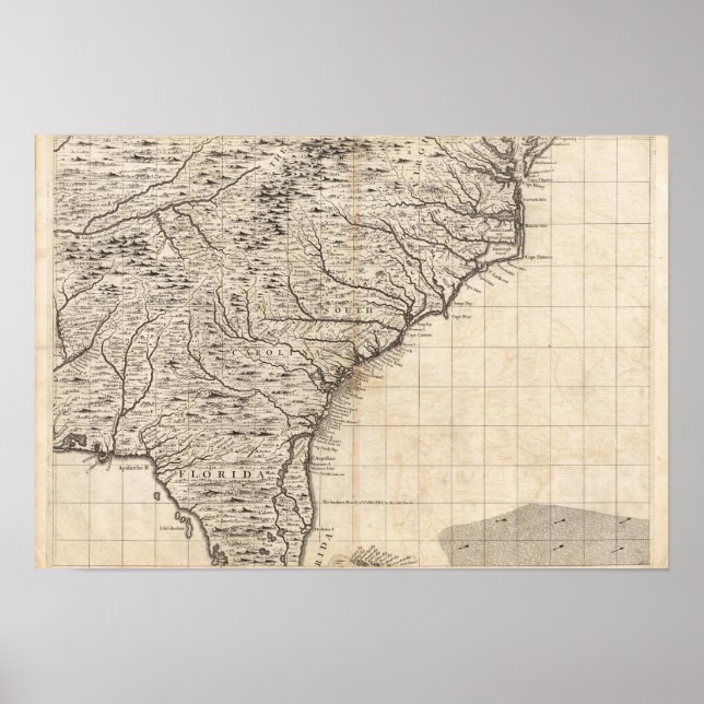 A Karta i det brittiska imperiet i Amerika Lakan 1 Poster (Framsidan)