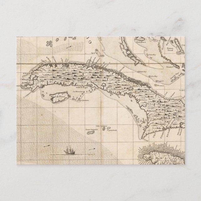 A Karta i det brittiska imperiet i Amerika Lakan 1 Vykort (Framsida)