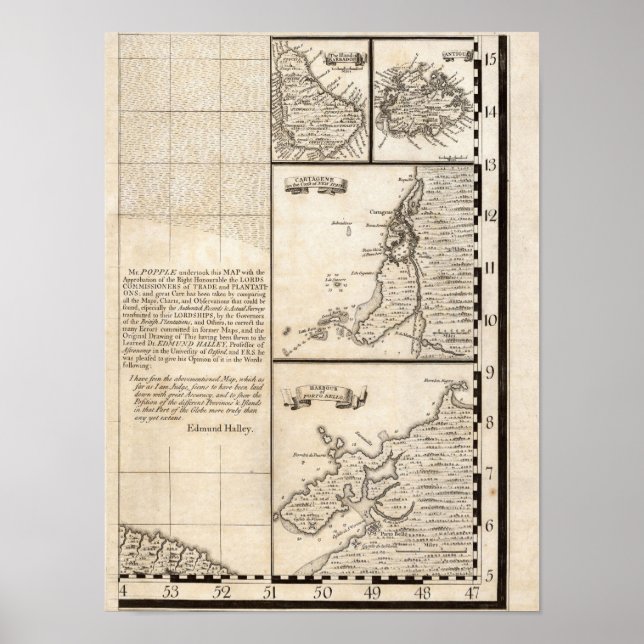 A Karta i det brittiska imperiet i Amerika Lakan 2 Poster (Framsidan)