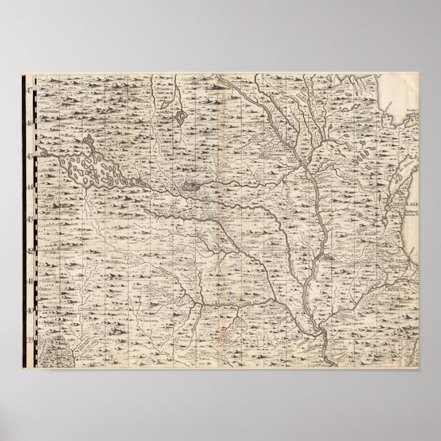 A Karta i det brittiska imperiet i Amerika Lakan 5 Poster (Framsidan)