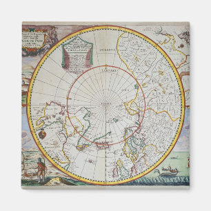 A Karta i Nordpolen Magnet