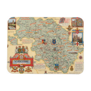 A Karta i Yorkshire: Väster Magnet