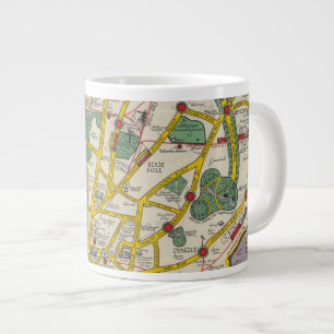 A Karta of Merseyside, Liverpool Jumbo Mugg