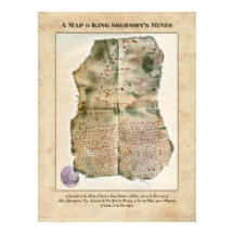 A Karta till Kung Solomons gruvor Poster