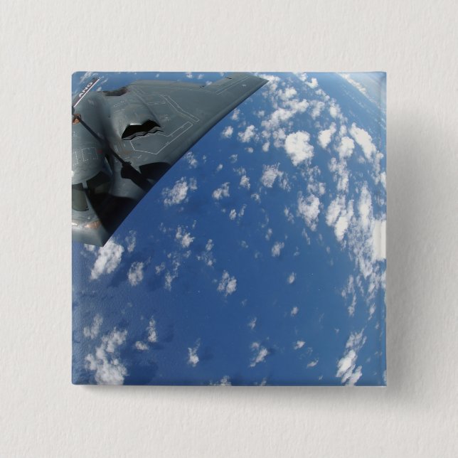 A KC-135 Stratotanker tar emot B-2-andan Knapp (Framsida)