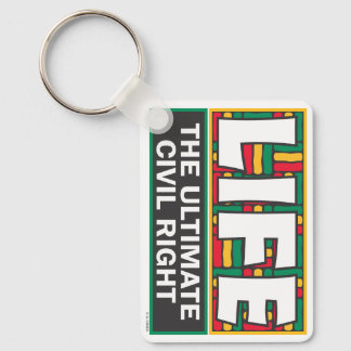 A keychain to promote your pro-life beliefs. nyckelring