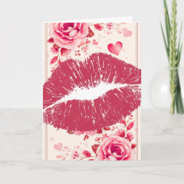 A Kiss For You on a Valentine's Day Helgkort