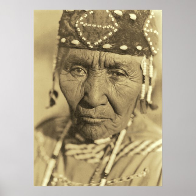A Klamath Woman 1923 Poster (Framsidan)