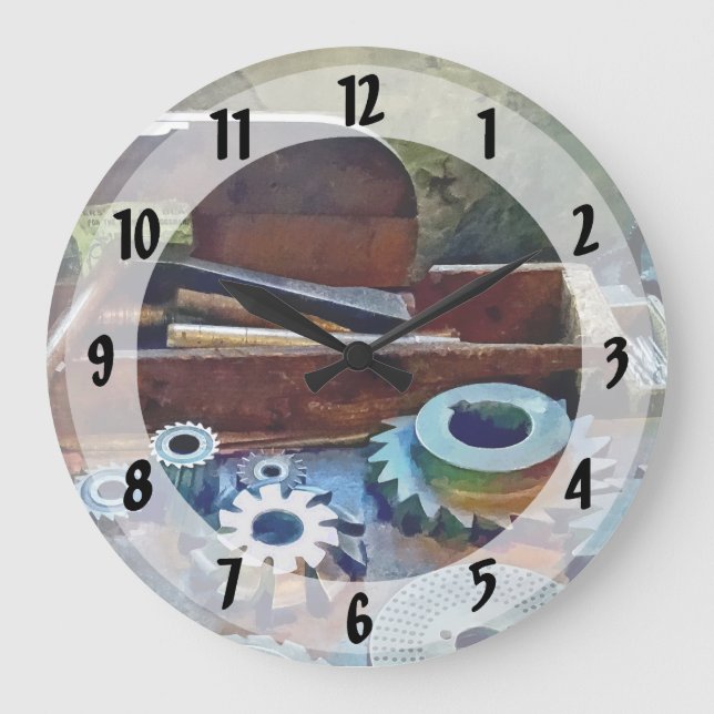 A Klipp över resten Stor Klocka (Framsida)