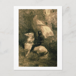 A Knight, 1885 Vykort
