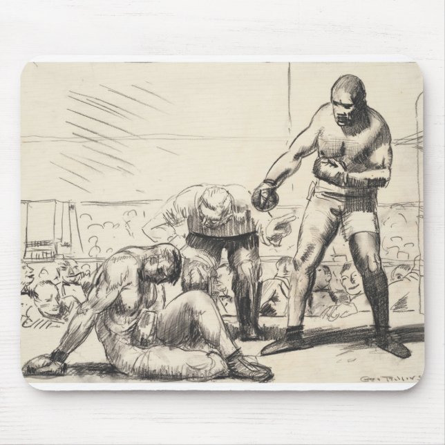 A Knock Down - George Bellows - c1917 Musmatta (Framsidan)