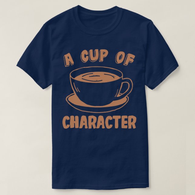 A Kopp av Tecken T Shirt (Design framsida)