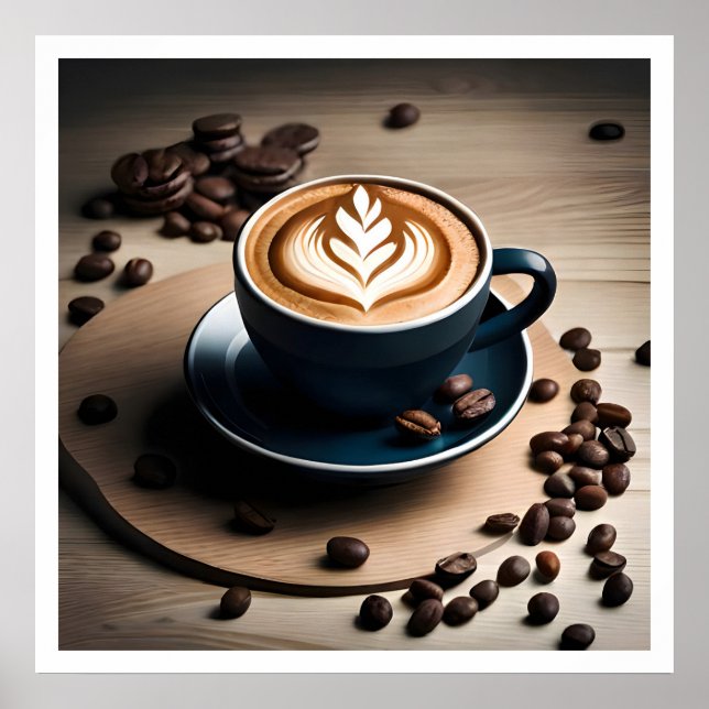 A Kopp för kaffe för Älskare Poster (Framsidan)