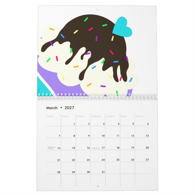 A Kopp Fullt av söthet Kalender (Mar 2027)