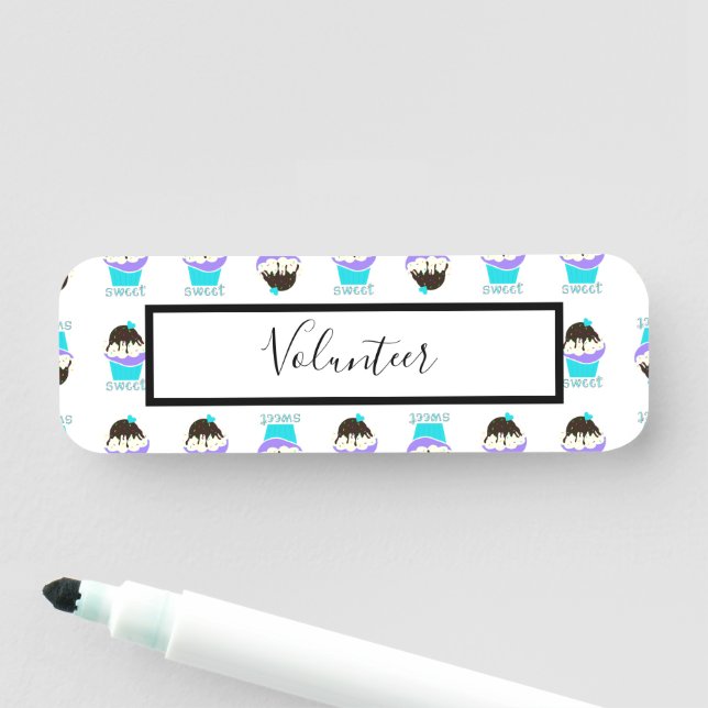 A Kopp Fullt av söthet Namnbricka (På plats)