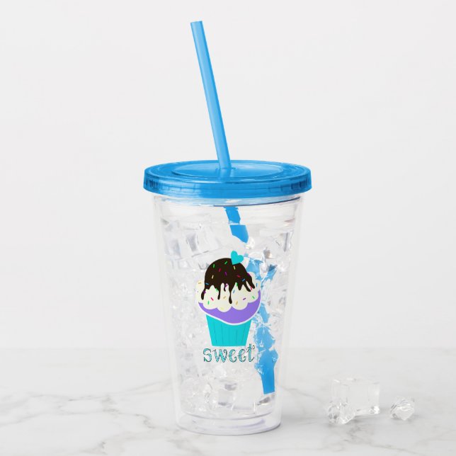 A Kopp Fullt av söthet Take Away Mugg (Framsida Ice)