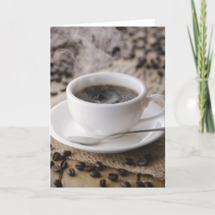 A kopp i kaffe kort