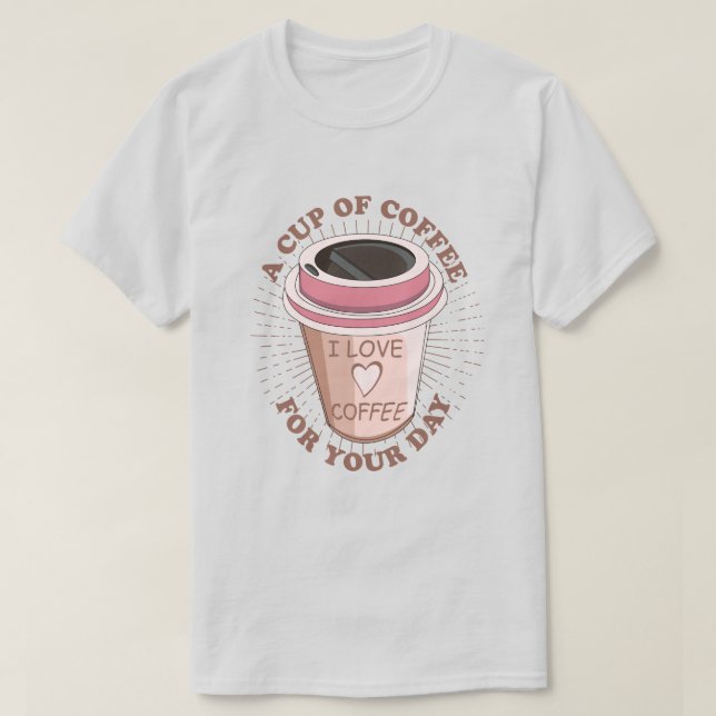 A kopp i kaffe t shirt (Design framsida)
