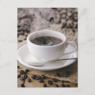 A kopp i kaffe vykort