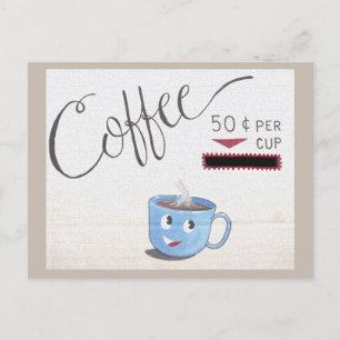 A Kopp i kaffe Vykort