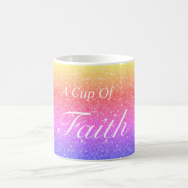 A kopp i mugg-gåva från troende (Center)