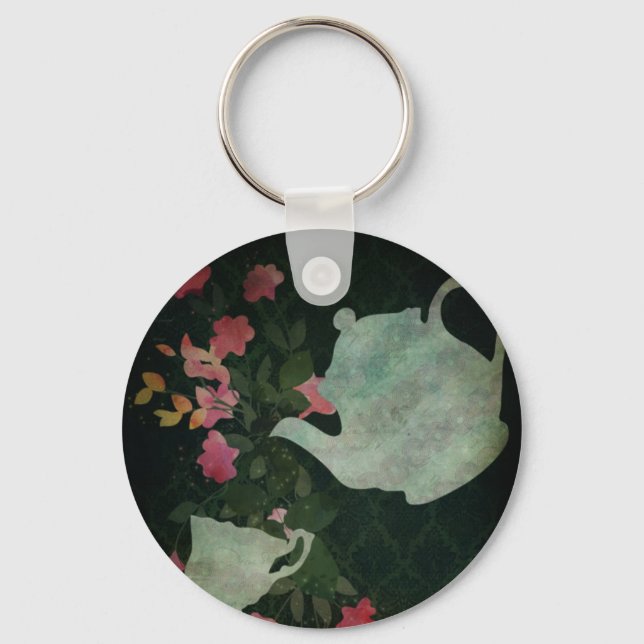 A kopp i te Keychan Nyckelring (Framsida)