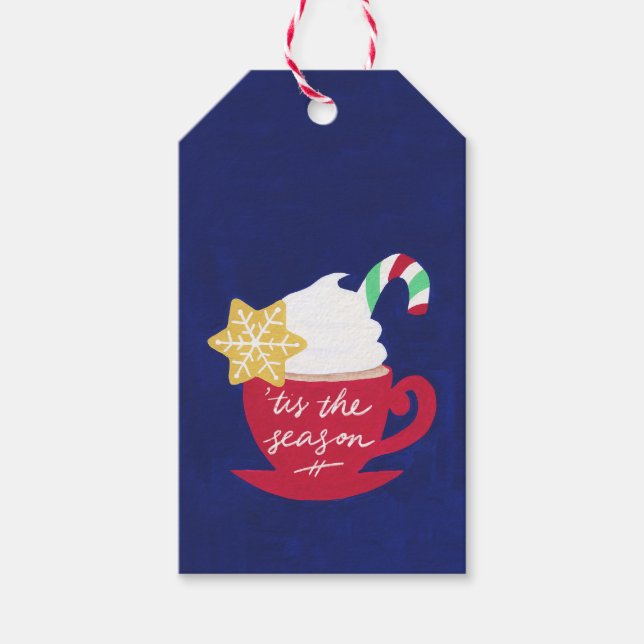 A Kopp i Tis Season Presentetikett (Framsidan)