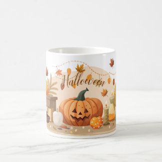A kopp med Halloween-utskrift, estetiskt Mugg