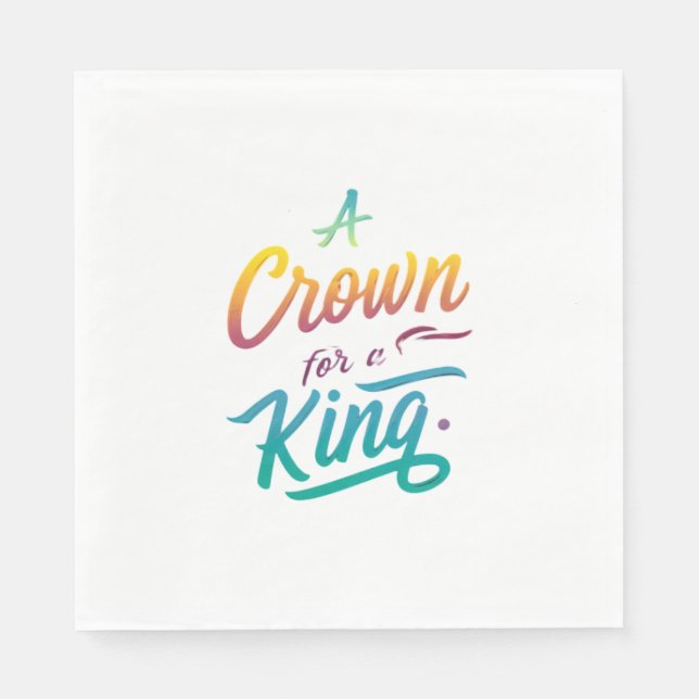 A Krona för Kung Pappersservett (Framsidan)