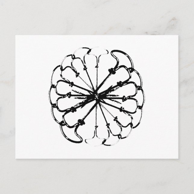 A KRONA i NAGEL Vykort (Framsida)