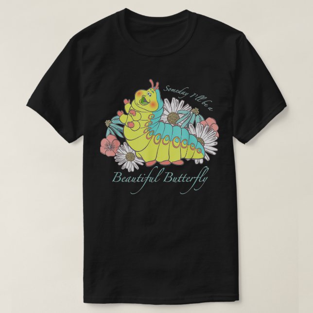 A Kryp Life Heimlich Vacker Butterfly 2 T Shirt (Design framsida)