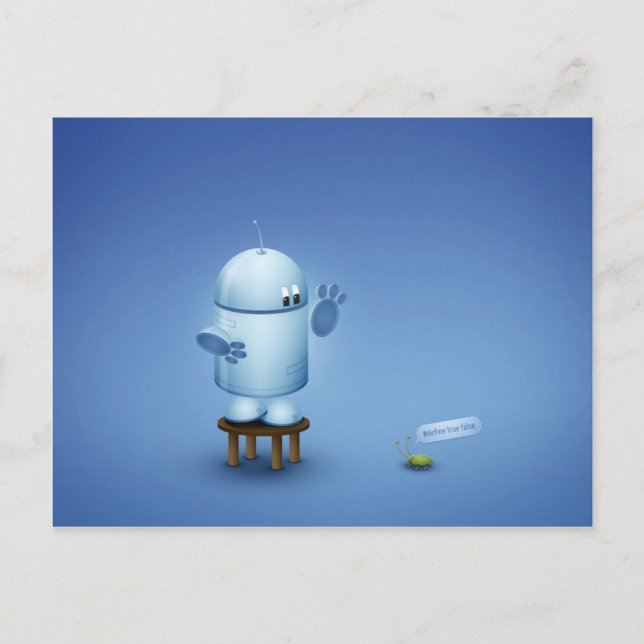 A kryp vykort (Framsida)