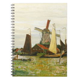 A Kvarn vid Zaandam Claude Monet Anteckningsbok