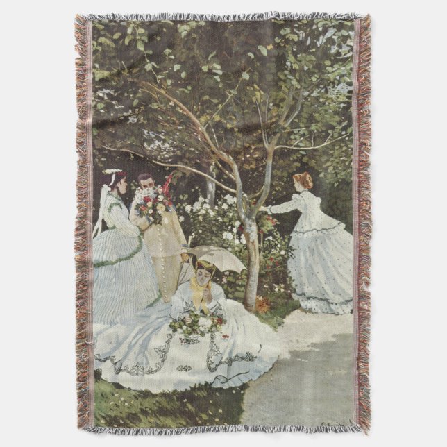 A Kvarn vid Zaandam Claude Monet Filt (Framsidan Vertikal)