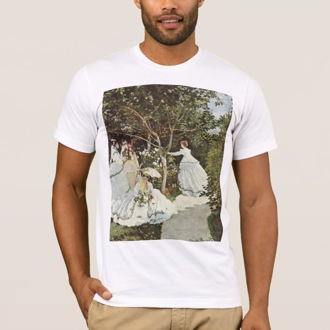 A Kvarn vid Zaandam Claude Monet T Shirt (Framsida)