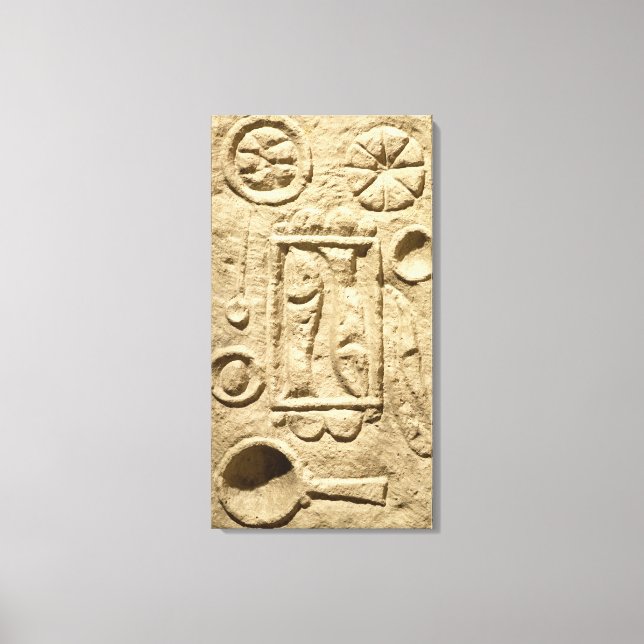 A la bord, från Timgad, Algeriet Canvastryck (Framsida)