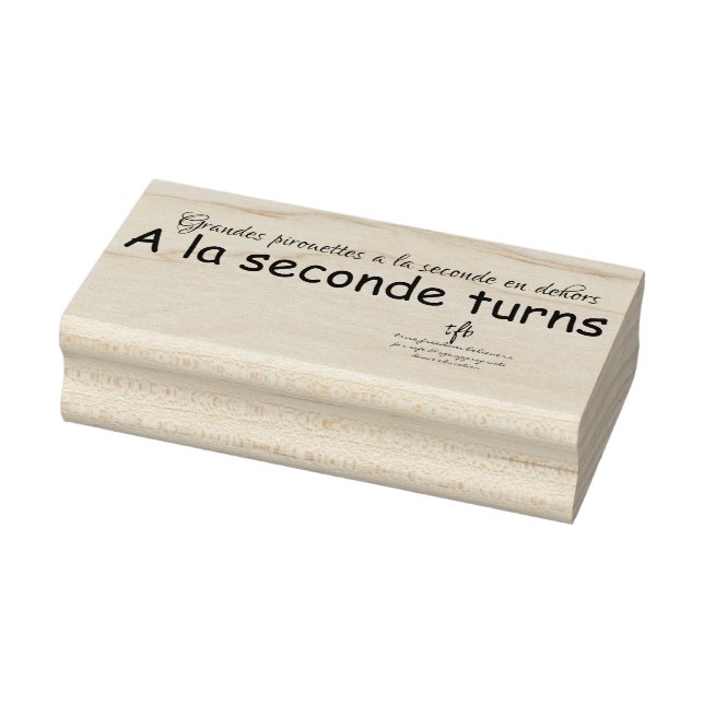A La Seconde Turns Stämpel (Stämpel)